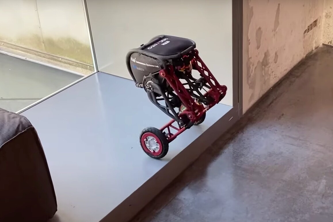 Two wheel deals robot